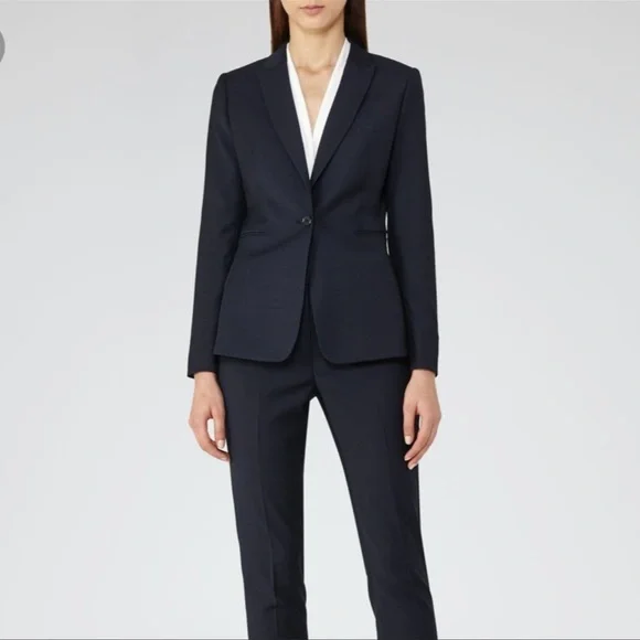 Reiss Indi long line blazer/ Jacket Black XS Women’s